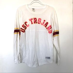 PINK Victoria’s Secret Collegiate USC Tailgate Tee
